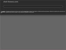 Tablet Screenshot of chat-livesex.com